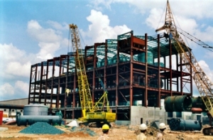 Installation of steel structure & equipments of Bourbon Tay Ninh Surgar Project